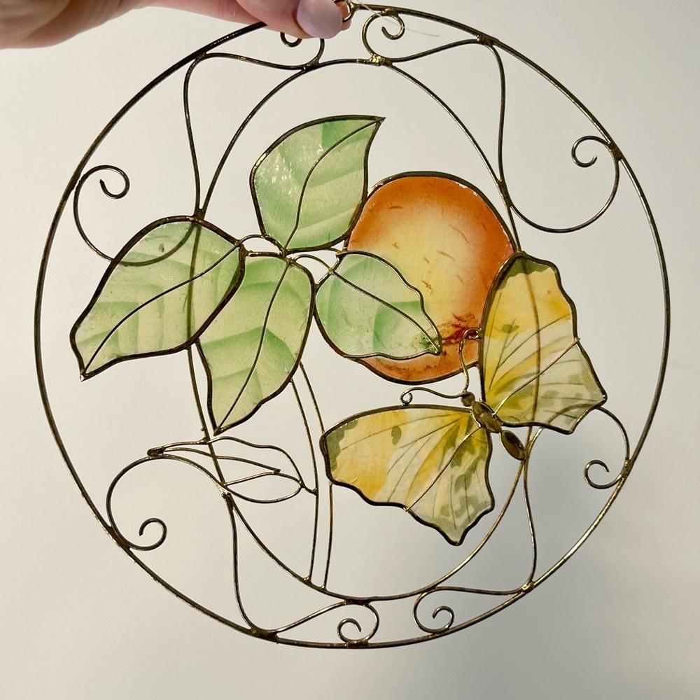 Bohemian Gold Butterfly Wall Decor